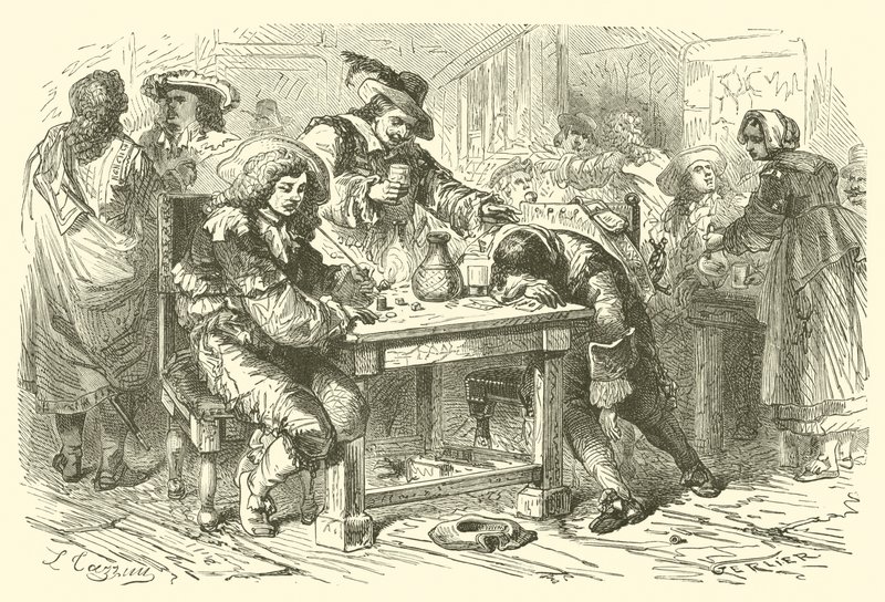 1600-talsfest (gravyr) av English School