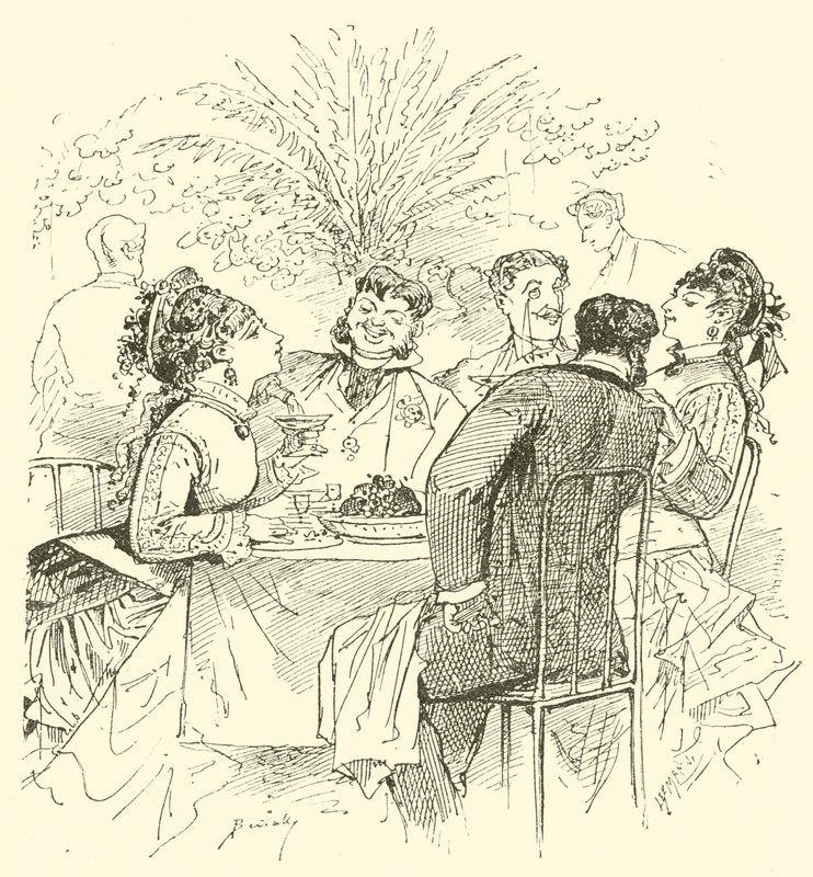1800-talets kaféscen av English School