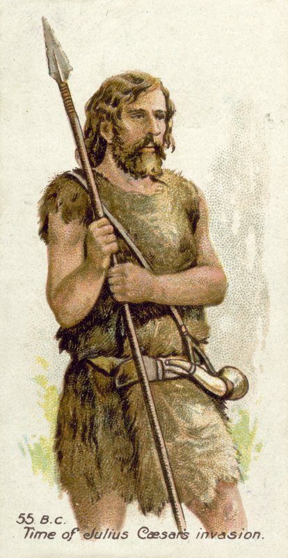 55 f.Kr., tiden för Julius Caesars invasion av English School