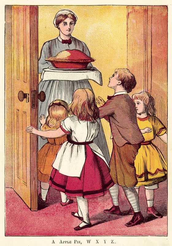 A, Äppelpaj, W, X, Y, Z av English School