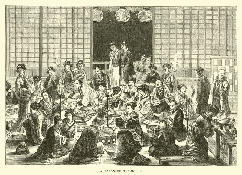 Ett japanskt tehus av English School