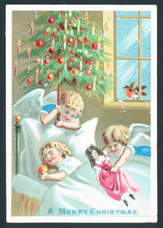 En god jul - hälsningskort av English School