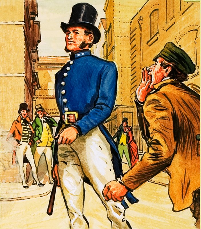 En "Peeler" eller polis av English School