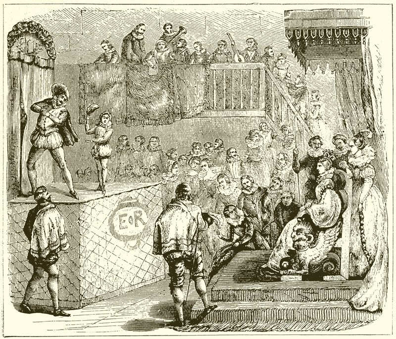 Ett scenspel på 1500-talet av English School