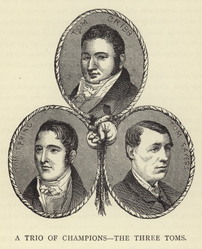 En trio av mästare, The Three Toms av English School