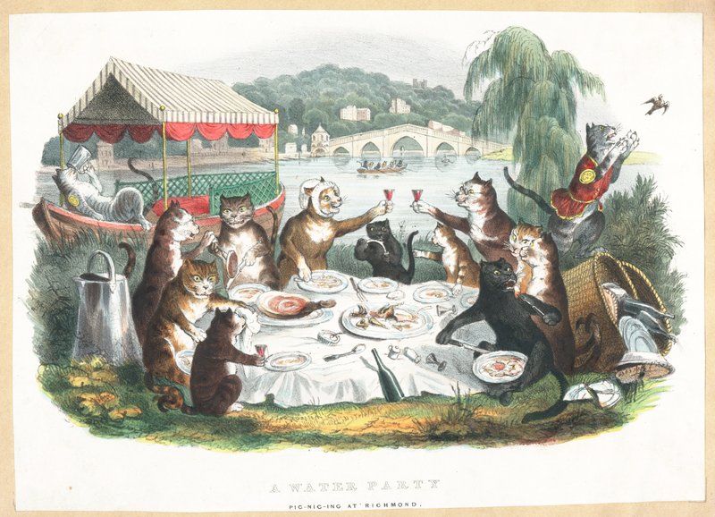 A Water Party - Picknick i Richmond av English School