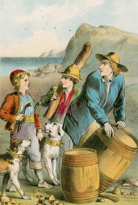 En brigand-lignende dekorationsvi av English School