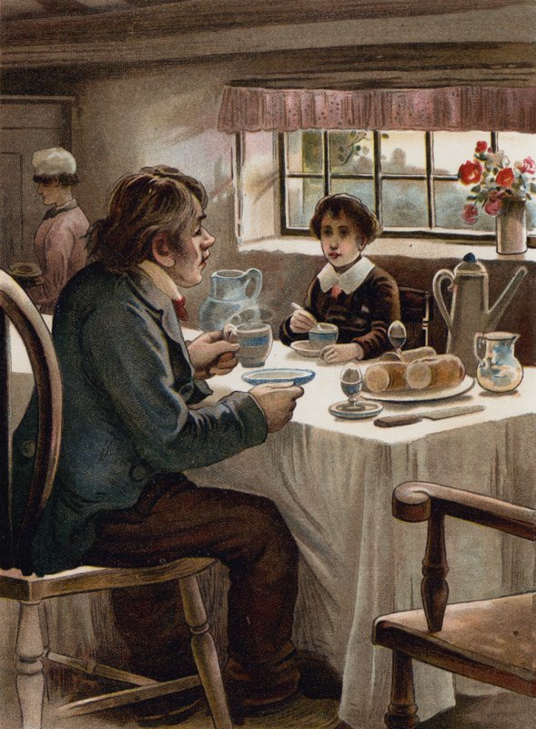 En storslagen frukost blev det av English School