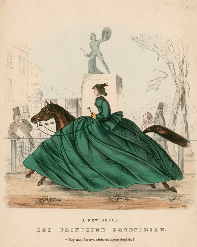 Ett nytt släkte: The Crinoline Equestrian av English School