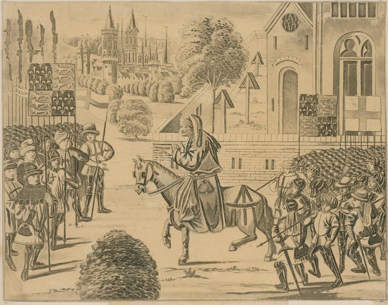 En präst som heter John Ball sätter upp ett stort uppståndelse i England av English School