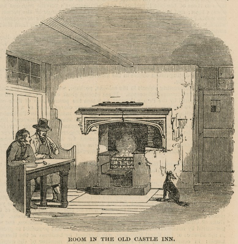 Ett rum i Old Castle Inn, Kentish Town, London av English School