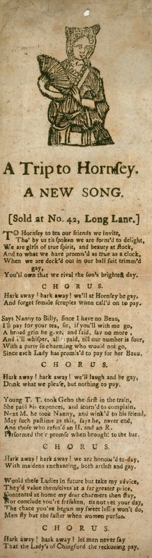 En resa till Hornsey, London; låt av English School