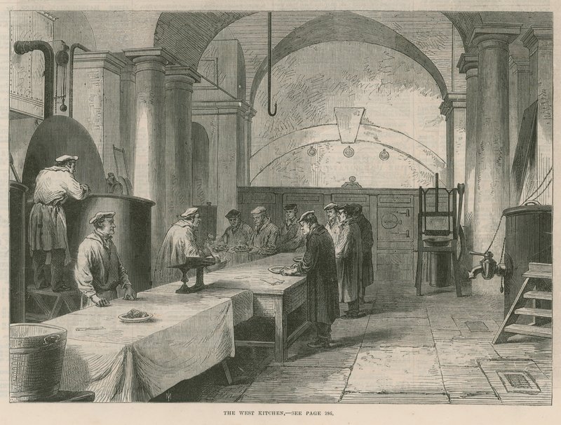 Ett besök på Greenwich Hospital: The west kitchen av English School