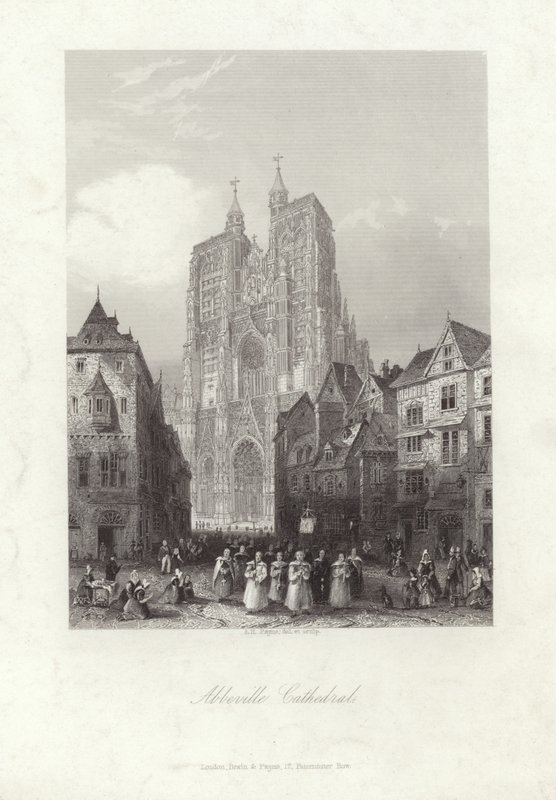 Abbevilles katedral av English School