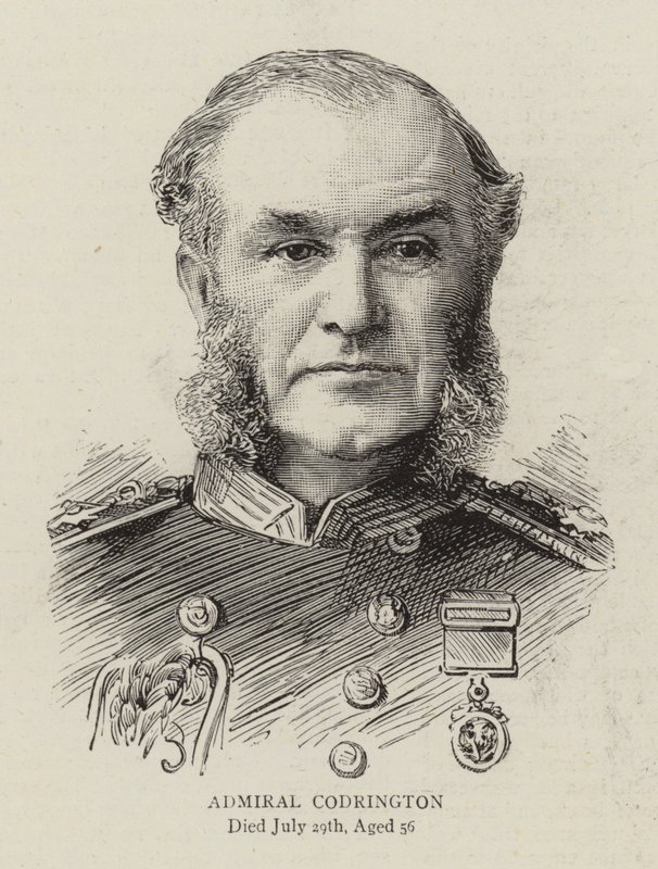 Amiral Codrington (gravyr) av English School