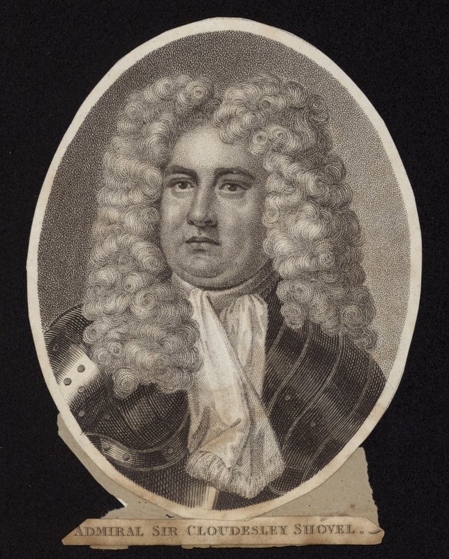 Amiral Sir Cloudesley Shovell av English School