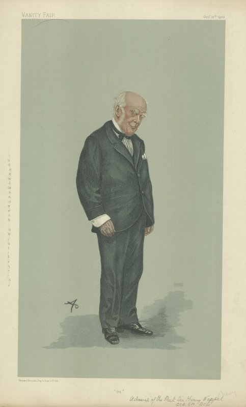 Amiral av flottan The Hon Sir Henry Keppel av English School