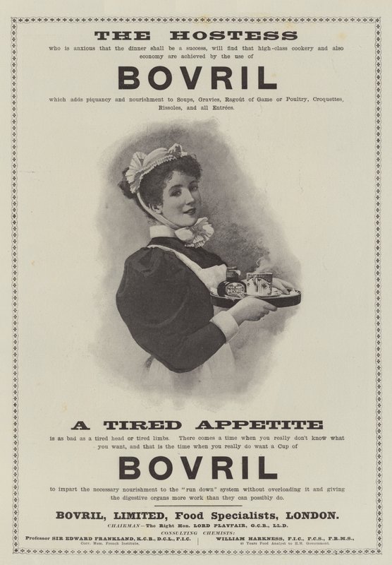 Annons, Bovril (gravyr) av English School