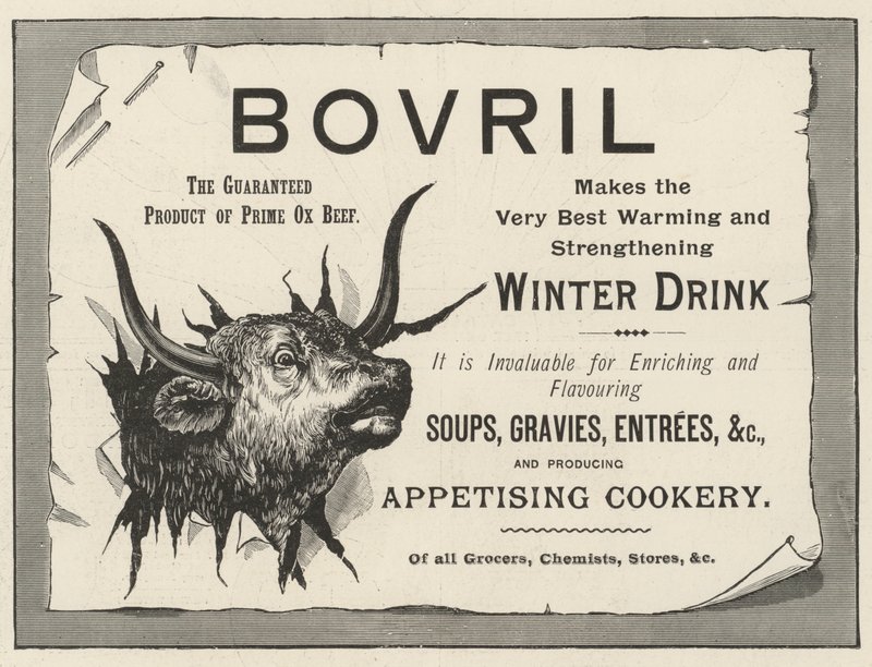 Annons, Bovril (gravyr) av English School