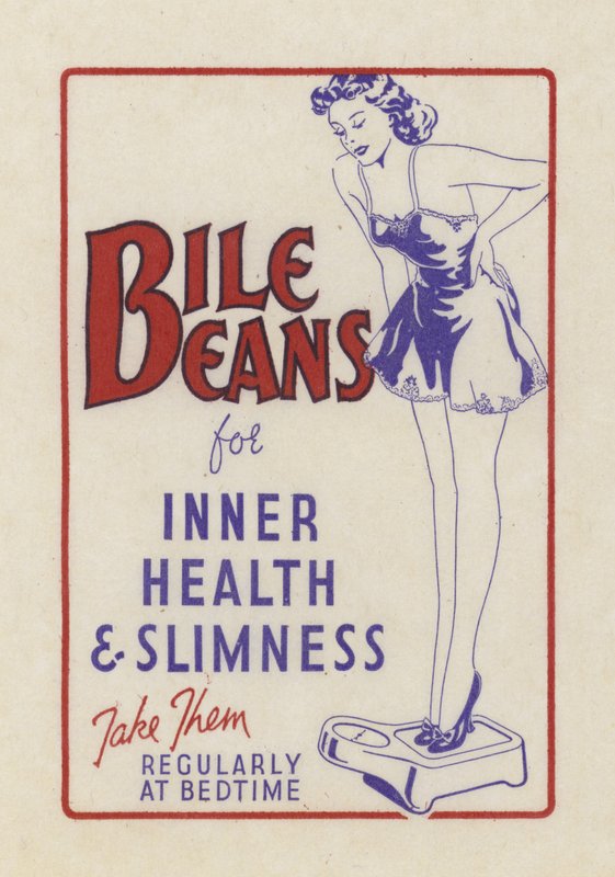 Annons för Bile Beans av English School
