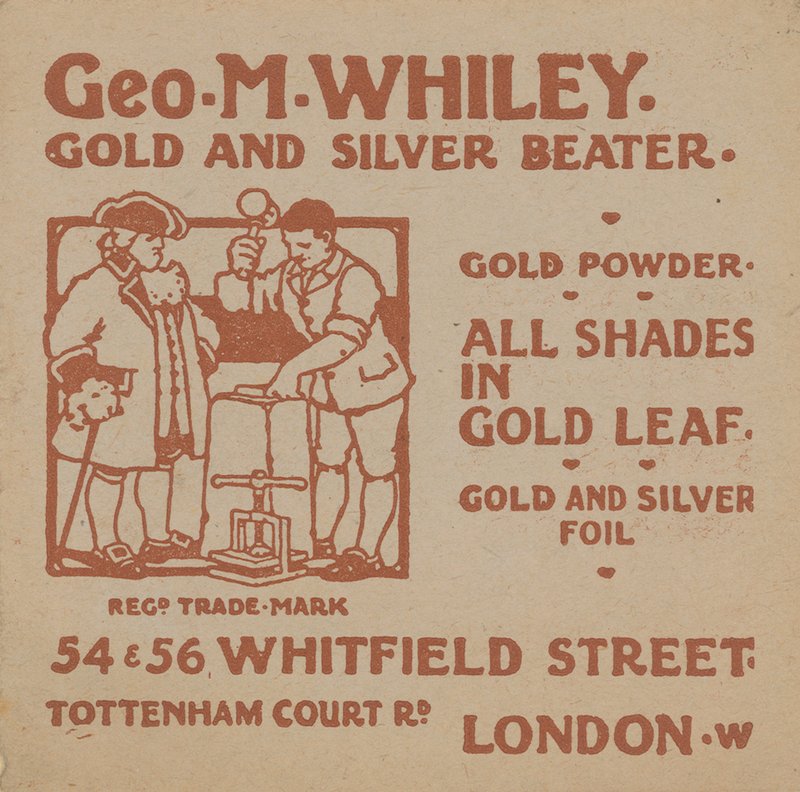 Annons för George M Whiley av English School