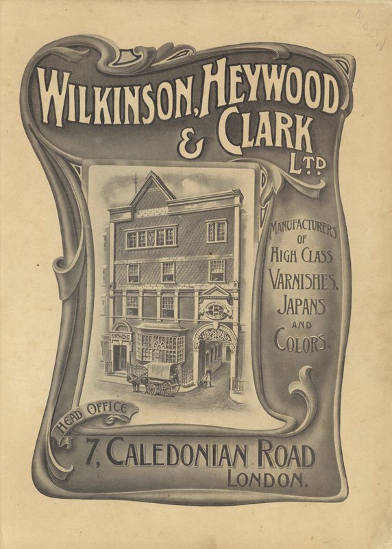 Annons för Wilkinson, Heywood & Clark Ltd (litho) av English School
