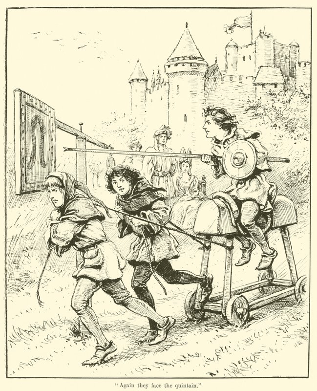 "Återigen möter de kvintänen" (gravyr) av English School