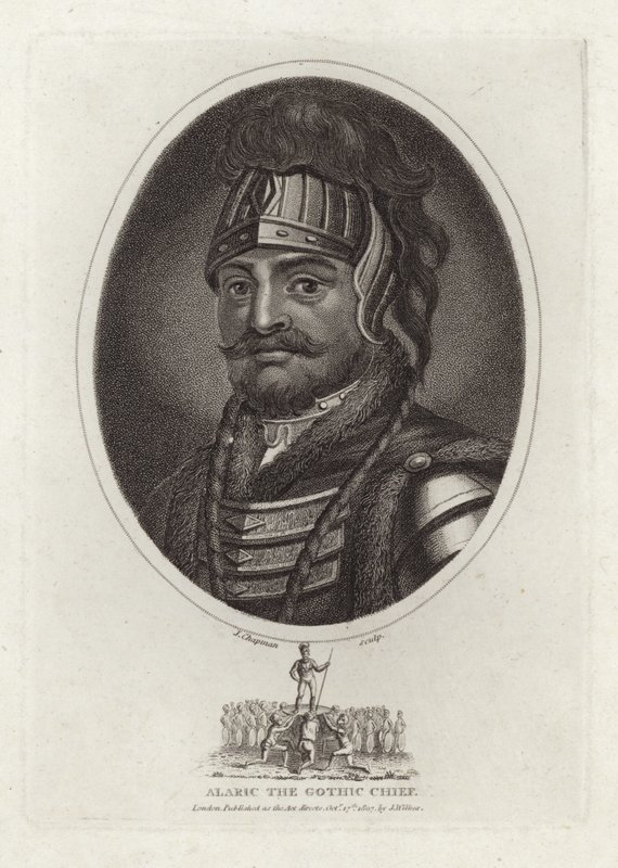 Alaric den gotiske hövdingen av English School