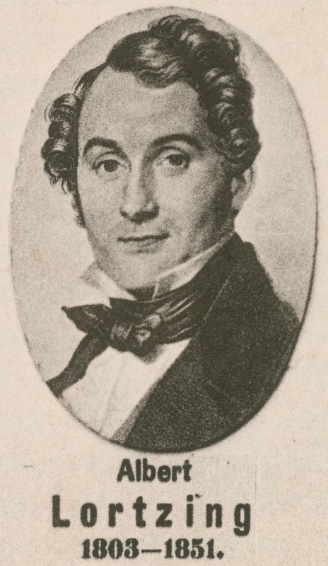 Albert Lortzing (gravyr) av English School