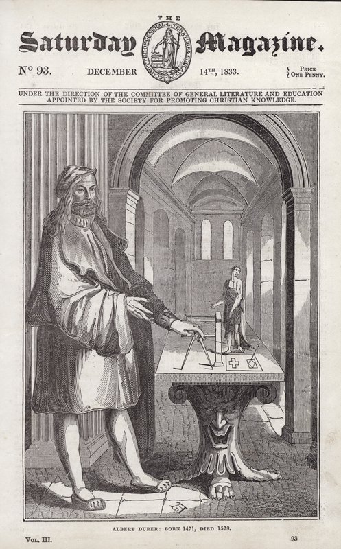 Albert eller Albrecht Durer (gravyr) av English School