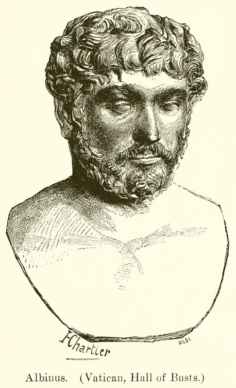 Albinus. (Vatikanen, Hall of Busts) av English School
