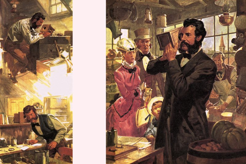 Alexander Graham Bell -- Det första telefonsamtalet av English School
