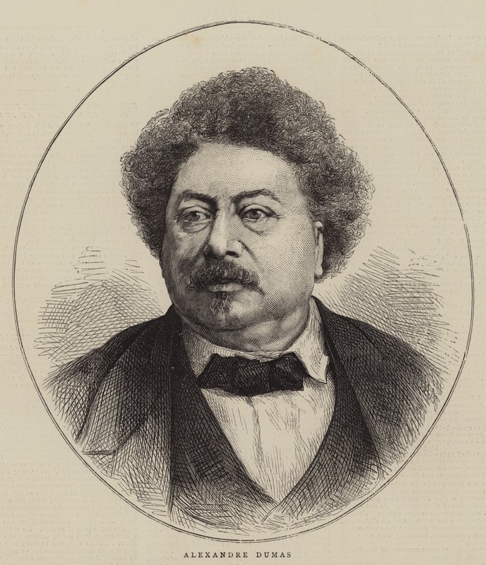 Alexandre Dumas (gravyr) av English School
