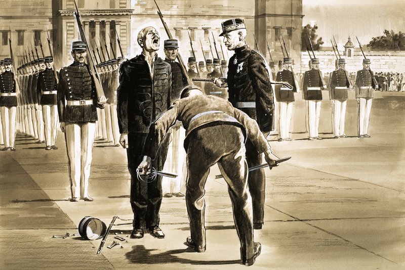 Alfred Dreyfus, fången på Djävulsön av English School