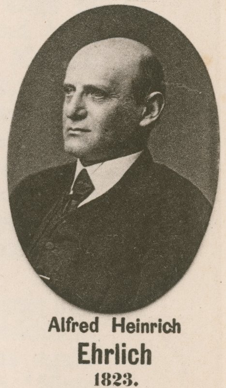 Alfred Heinrich Ehrlich (gravyr) av English School