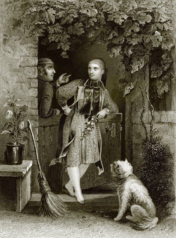 Altenburg tjej av English School