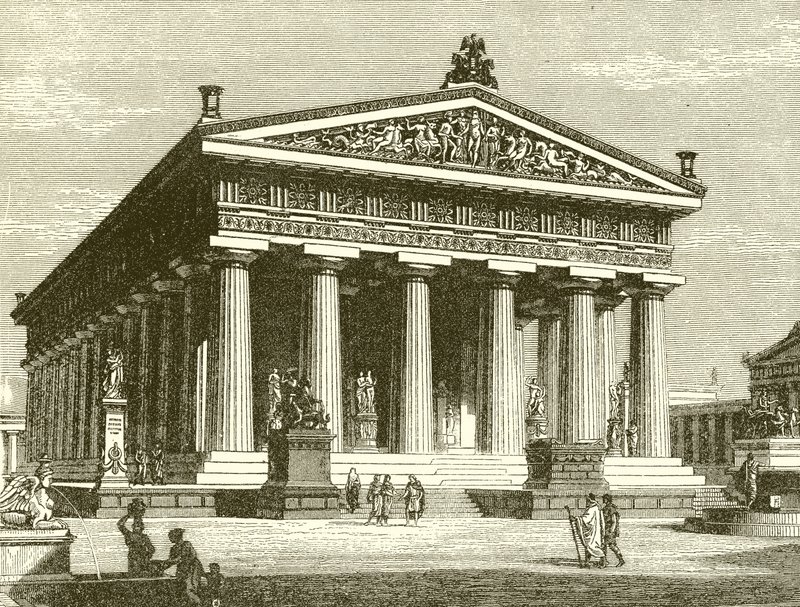 An Early Doric Temple: The Sanctuary of Poseidon at Paestum av English School