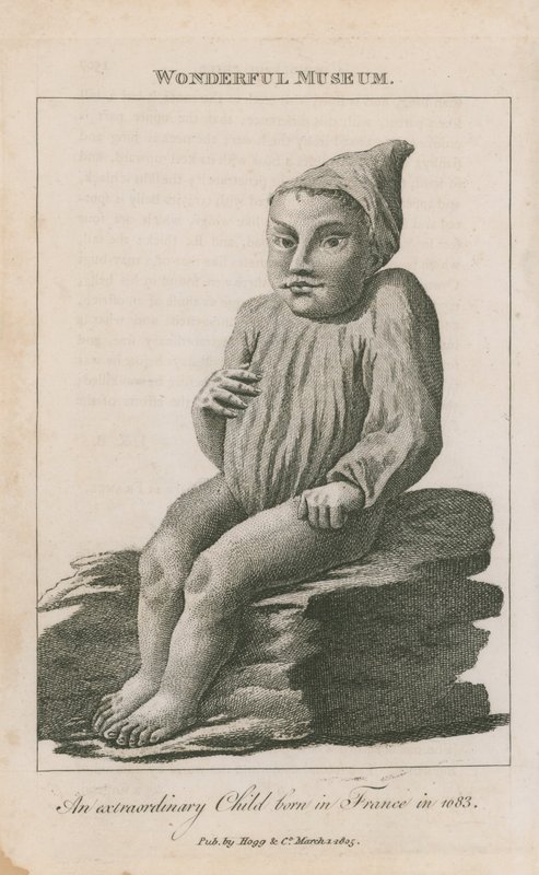 Ett extraordinärt barn född i Frankrike 1683 av English School