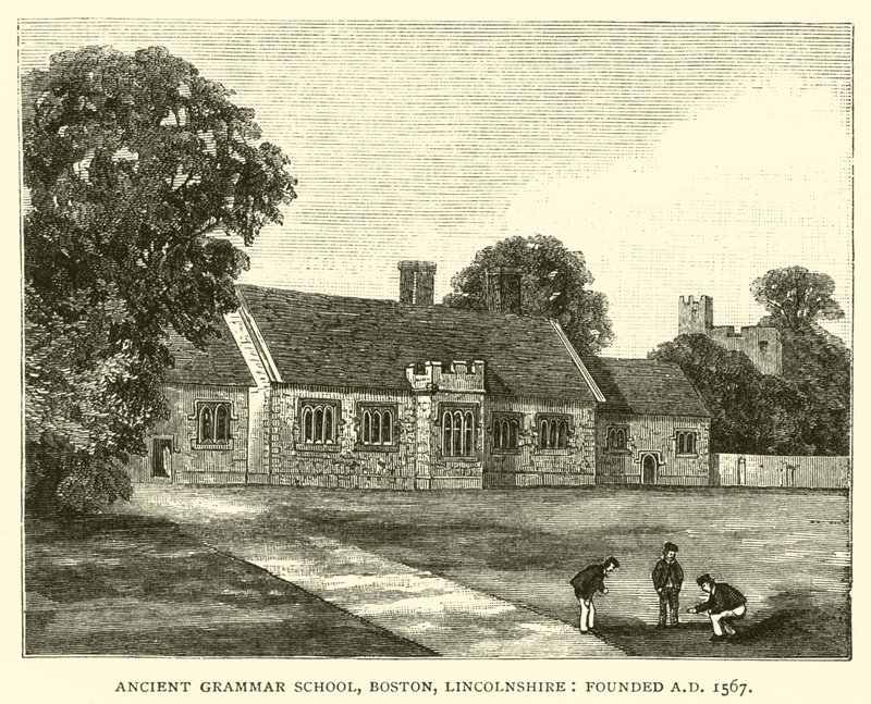 Ancient Grammar School, Boston, Lincolnshire, grundad 1567 e.Kr av English School