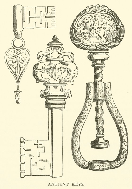 Ancient Keys (gravyr) av English School