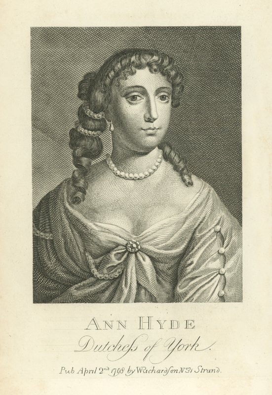 Ann Hyde, hertiginna av York av English School