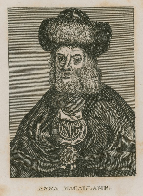 Anna Macallame, skäggig dam av English School