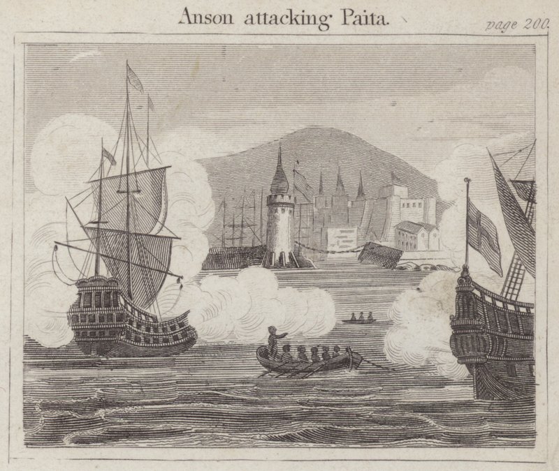Anson attackerar Paita av English School