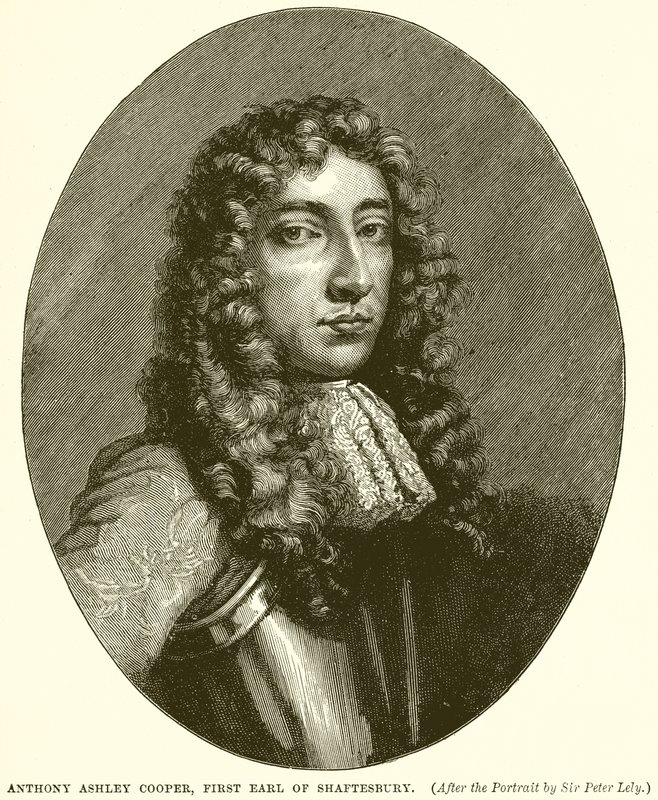 Anthony Ashley Cooper, förste earl av Shaftesbury av English School