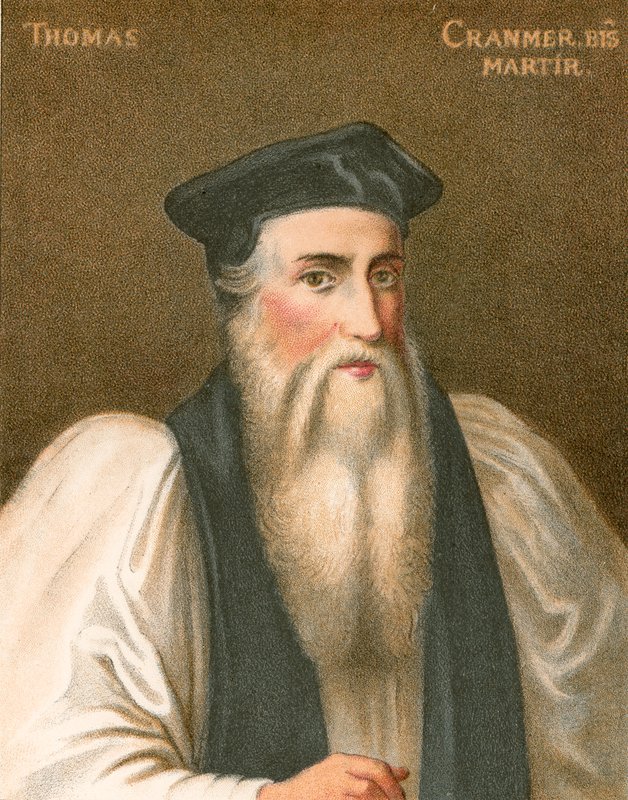 Ärkebiskop Cranmer av English School