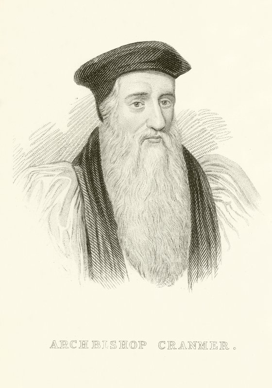 Ärkebiskop Cranmer av English School