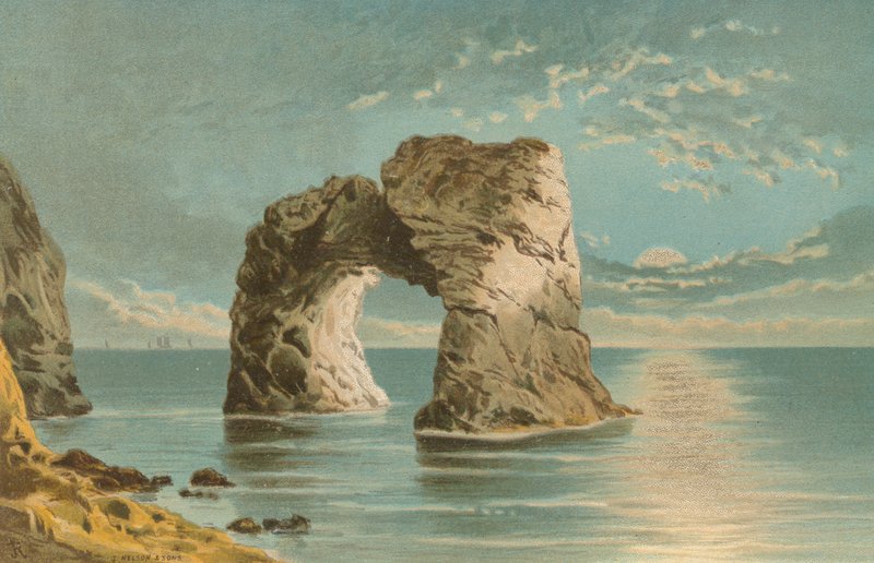 Arched Rock, Freshwater Bay--Isle of Wight av English School