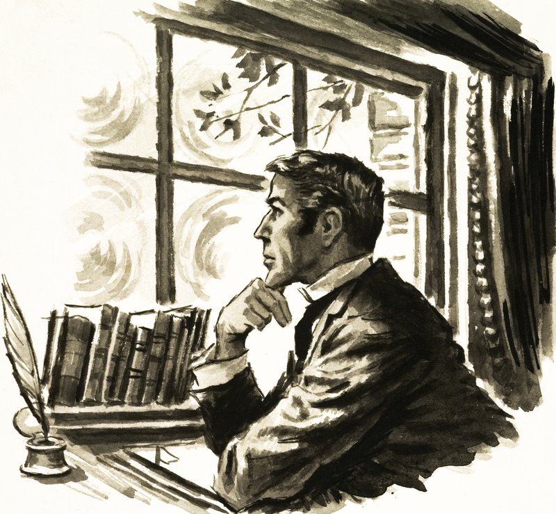 Arnold Bennett: en scen från En man från norr av English School