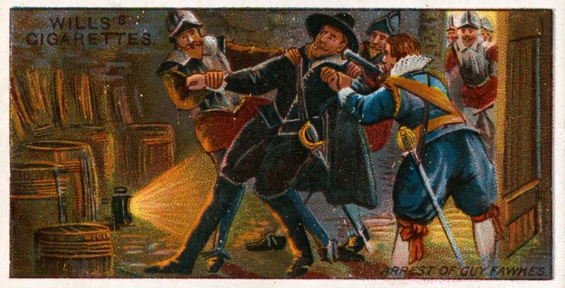 Arrestering av Guy Fawkes av English School