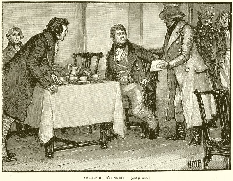 Arrestering av OConnell av English School